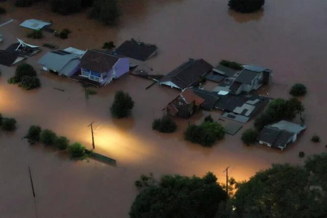 Intensas lluvias en Brasil