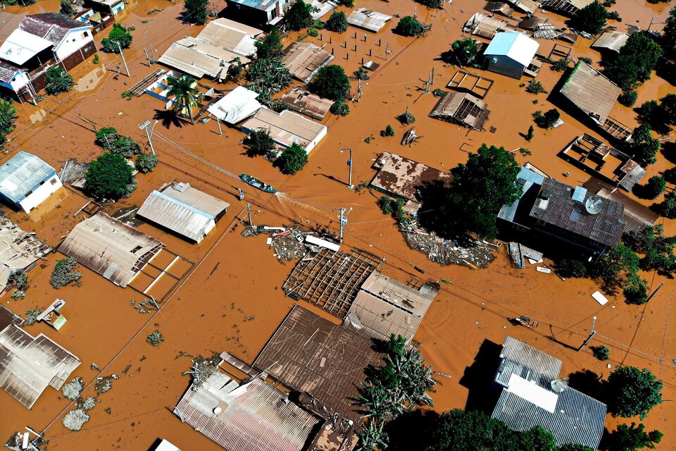 Intensas lluvias en Brasil 