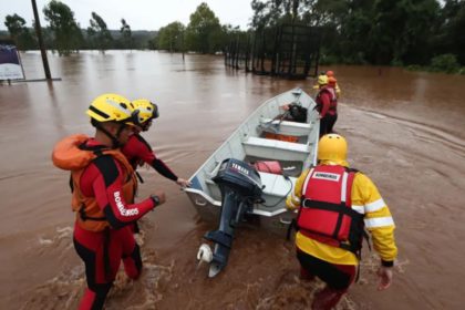 intensas lluvias en Brasil