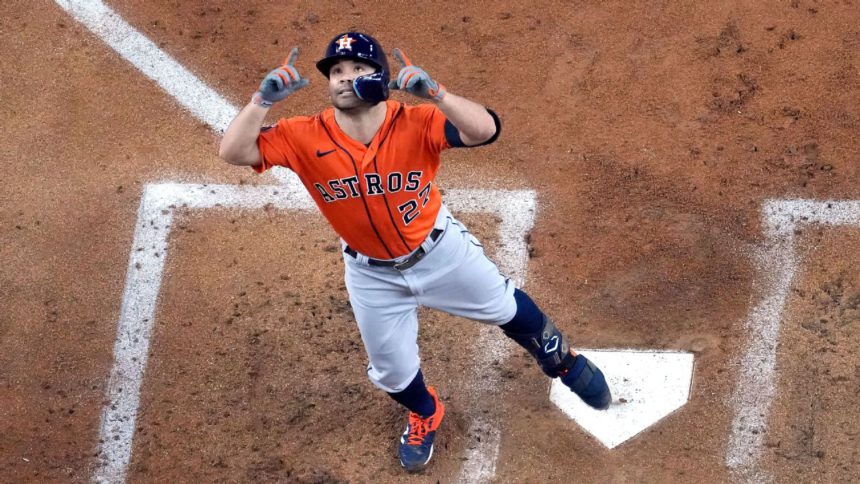 José Altuve conectó su octavo jonrón