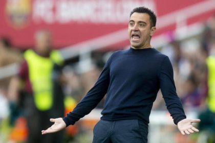 Xavi Hernández fue destituido del conjunto culé