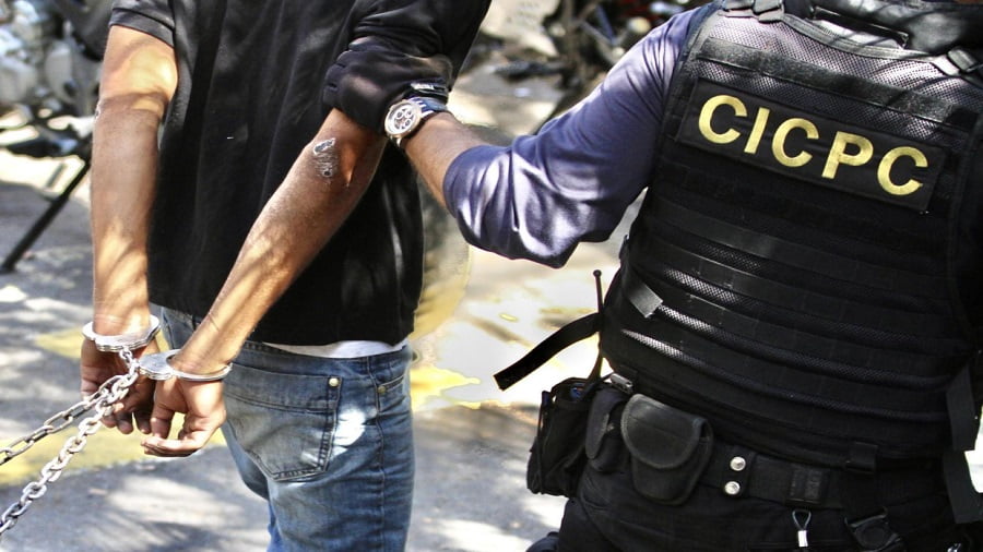 He killed his partner after an argument and was captured by the Cicpc in Monagas