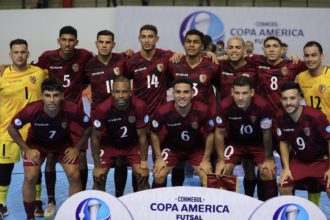 La Vinotinto en el Ranking FIFA de futsal