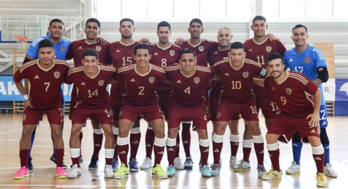 Vinotinto de Futsal ya conoce su rivales de grupo para el Mundial 2024