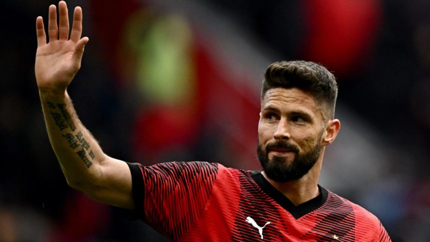 Olivier Giroud no continúa en el AC Milan