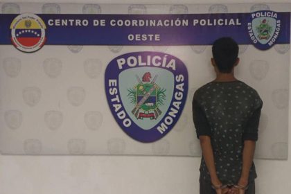 Polimonagas detuvo a un sujeto que agredió a su madre