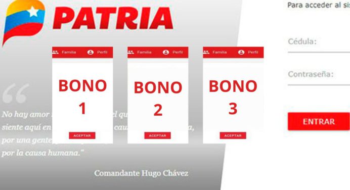 ¡No es 1, ni 2, son 3 BONOS especiales en PATRIA: ¡Impelables!