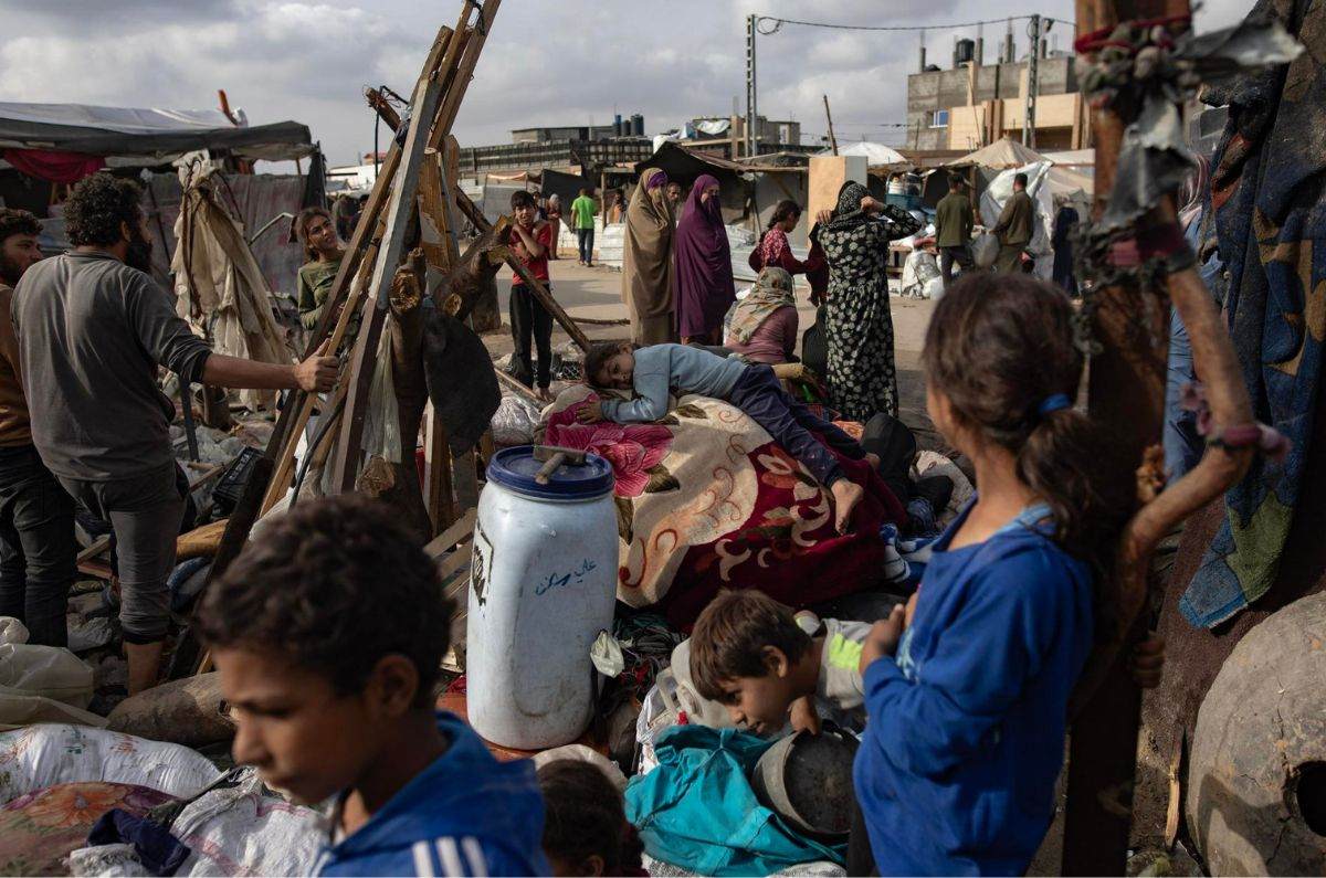 refugiados de Rafah 