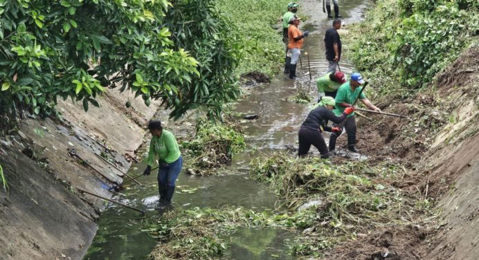 Plan de Mitigación de riesgos recupera caños de Las Carolinas y Los Guaros