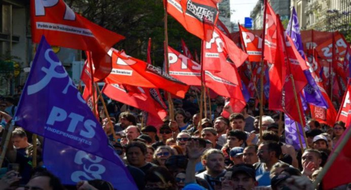 Protestas en Argentina por el Día del Trabajador contra las políticas de ajuste de Milei