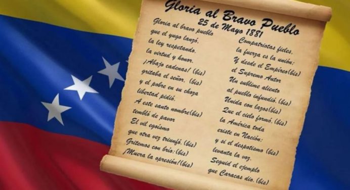 Se cumplen 143 años del decreto del «Gloria al Bravo Pueblo» como Himno Nacional