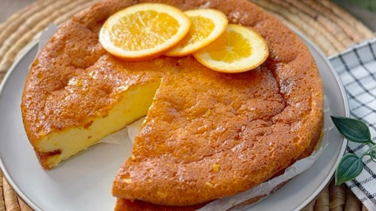 Tarta de Naranja y Yogur Griego ¡Sin gluten! +RECETA