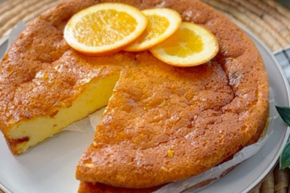 Tarta de Naranja y Yogur Griego ¡Sin gluten! +RECETA