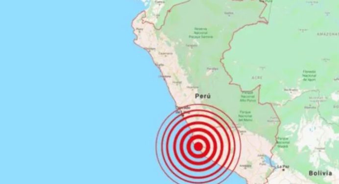 Terremoto de 4.9 grados sacude la región de Ica en Perú sin reportes de daños