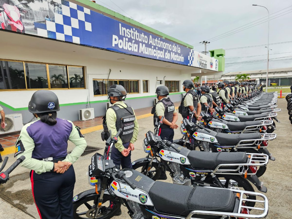 50 motocicletas reforzarán seguridad en el municipio Maturín 3