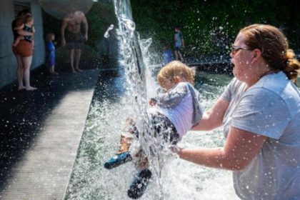 intensa ola de calor