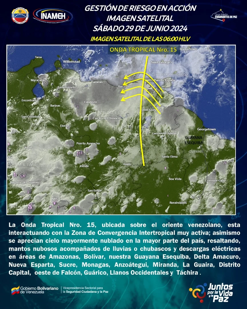 atencion se preve tormenta tropical en el pais la noche de este 30 de junio laverdaddemonagas.com image 1