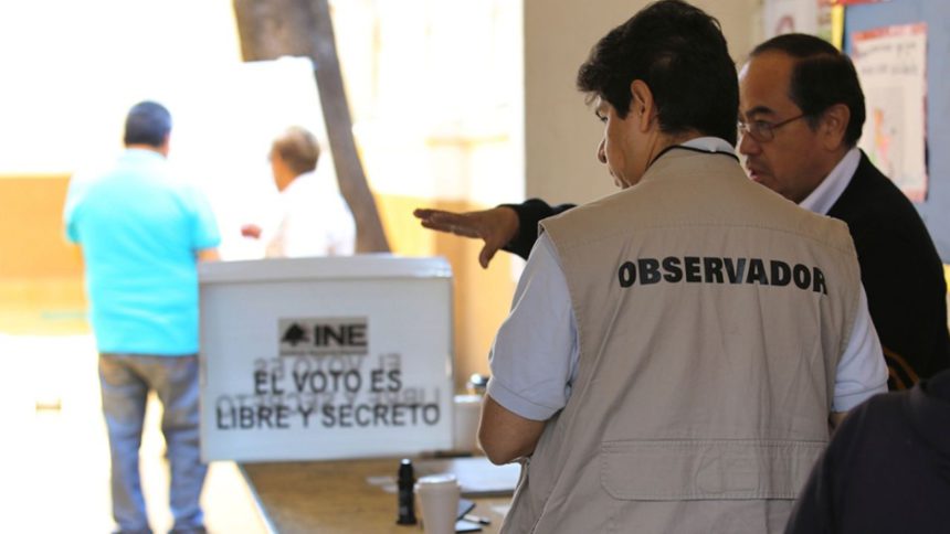 presencia de observadores internacionales