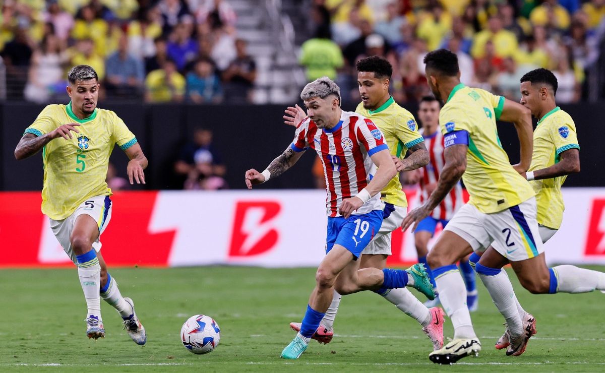 Brasil ganó por goleada y deja fuera a Paraguay de la Copa América 2024