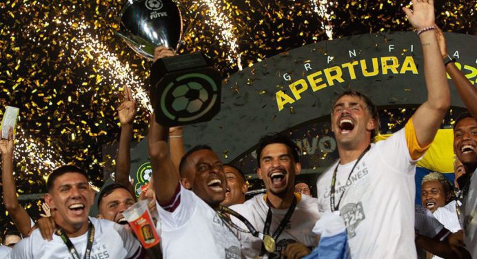Carabobo FC campeón del Torneo Apertura de la Liga FUTVE 2024