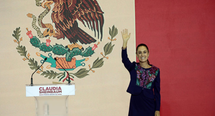 Claudia Sheinbaum se convierte en la primera mujer presidenta de México