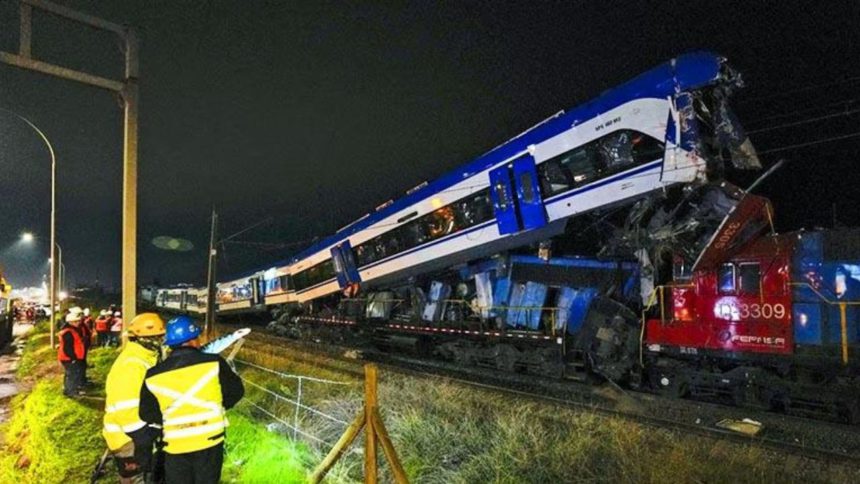 Colisión de trenes