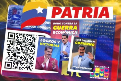 con tu carnet de la patria