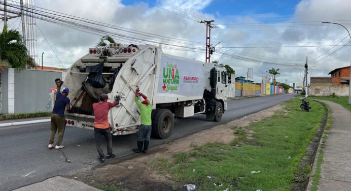 En una semana retiran 2 mil toneladas de basura en Maturín