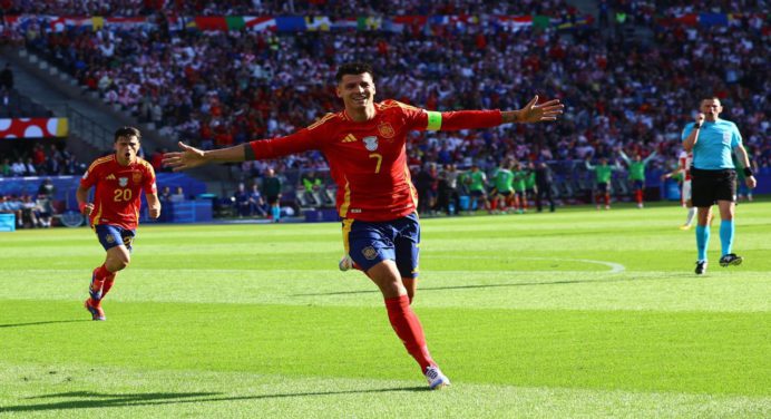 España arrancó con buen pie y goleó a Croacia 3-0 en la Eurocopa 2024