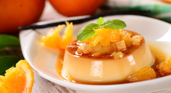 FLAN de NARANJA sin HUEVO ni HORNO: ¡Fácil y riquisimo! #06Jun