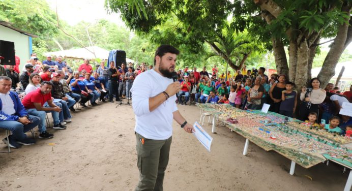 Gobernador Luna potencia a la comuna El Nazareno con aprobación de proyectos