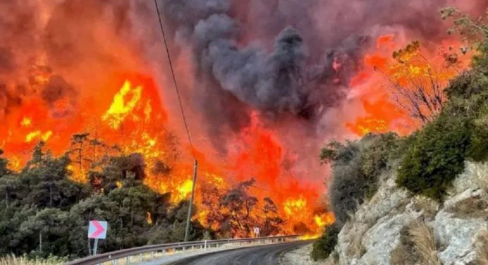 Incendios forestales en Turquía dejan 11 víctimas mortales y decenas de heridos