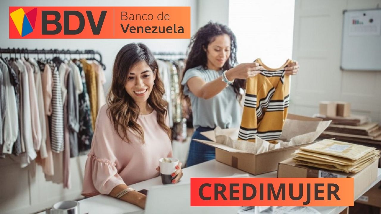 Be part of the productive sector!  With CREDIMUJER from BDV: That is what you need to do