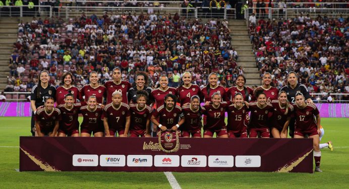 Vinotinto Femenina ya conoce sus rivales para el Mundial