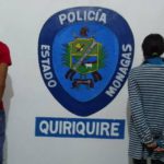 Detienen a pareja en Quiriquire