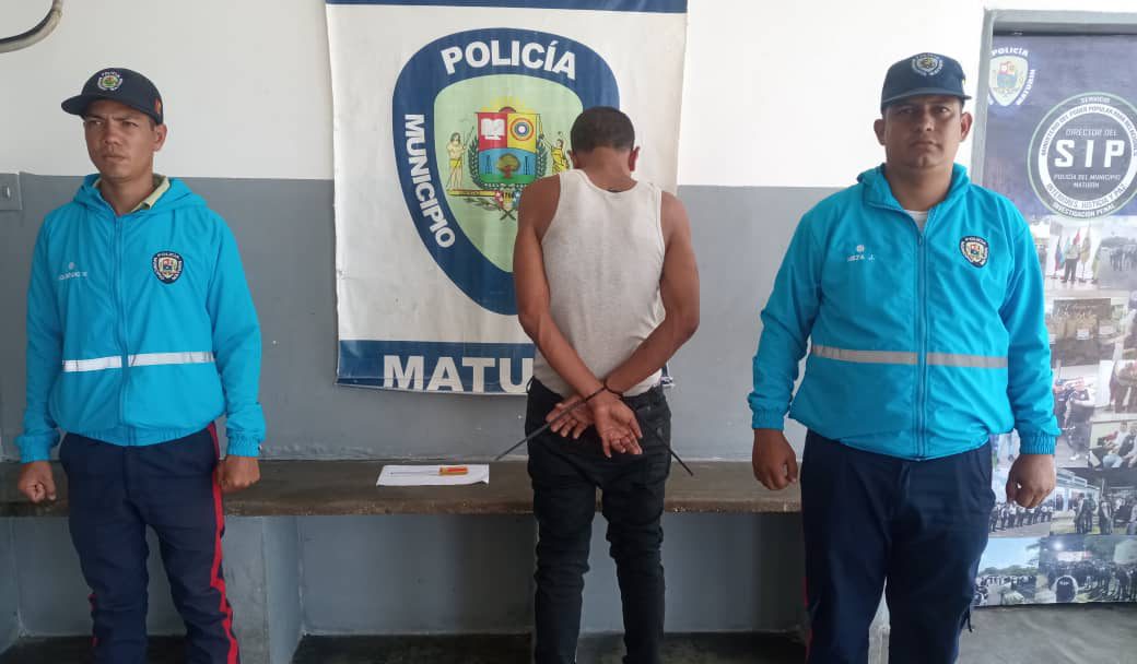 Polimaturín lo capturó por intentar abrir un vehículo