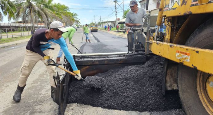 Mejoran la vialidad para rutas de transporte que circulan por Los Tapiales