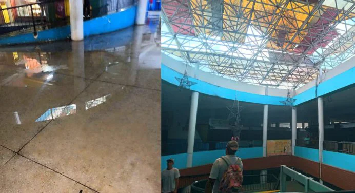 Mercado de Los Bloques se convierte en una piscina cada vez que llueve