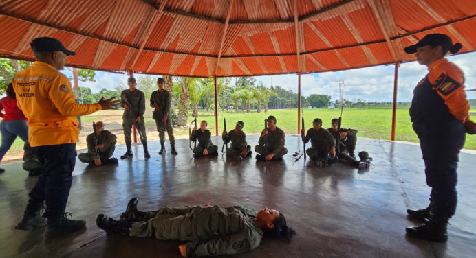 PCAD impartió formación a integrantes de la milicia bolivariana en Maturín