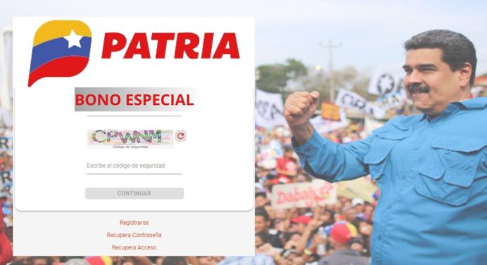 ¡Se activa! Segundo Bono Especial del mes: Monto OFICIAL en Monedero PATRIA