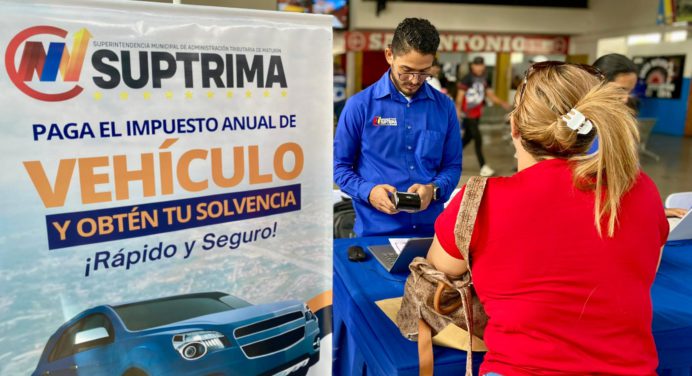 Suptrima activó operativo para el pago del impuesto anual de vehículo