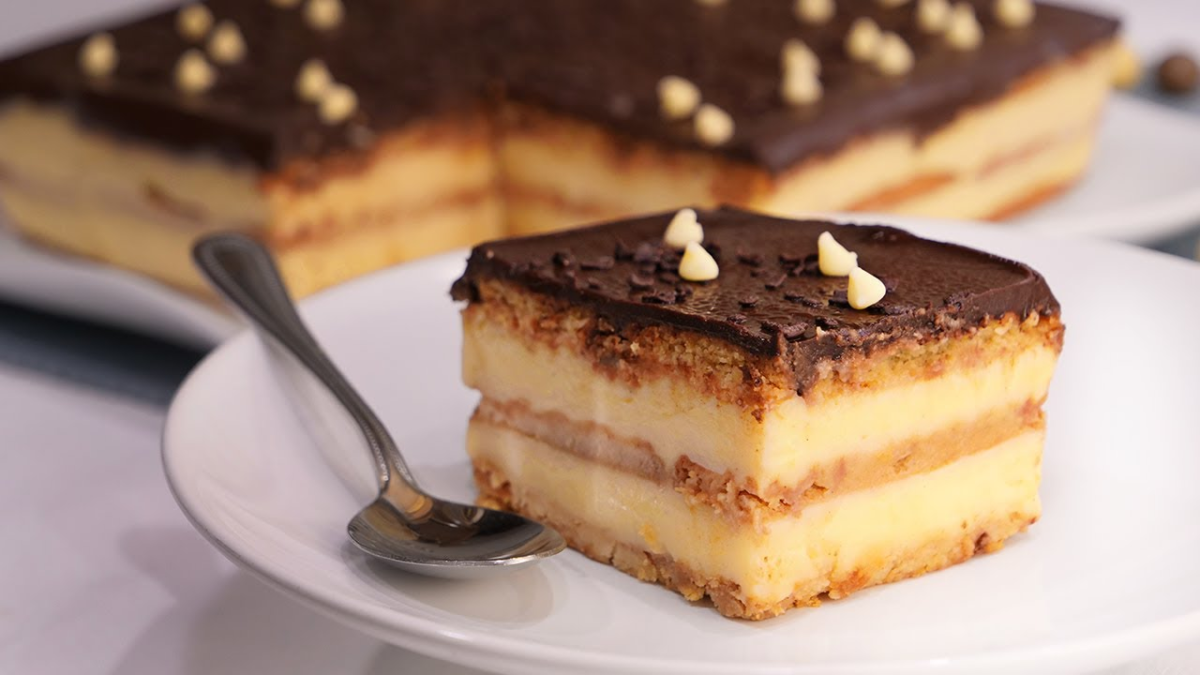 TARTA CREMOSA de GALLETAS y CHOCOLATE ¡SIN HORNO! #16JUN 2 TARTA CREMOSA de GALLETAS y CHOCOLATE ¡SIN HORNO!