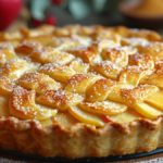 TARTA DE MANZANA CON 6 INGREDIENTES +RECETA