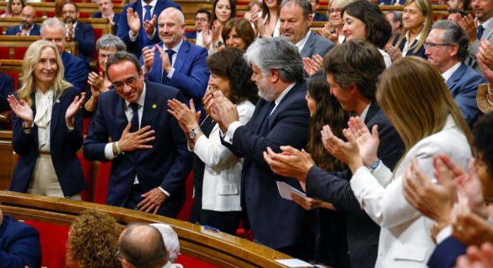 Triunfo independentista tras lograr el control del Parlamento de cataluña