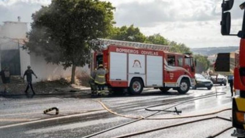 Una explosión en Portugal.