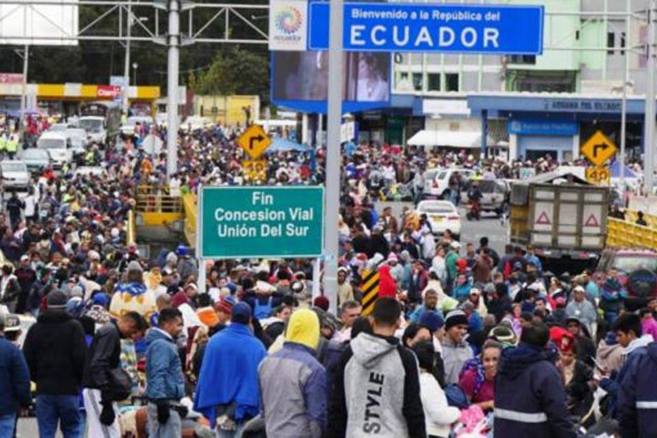 Venezolanos en Ecuador