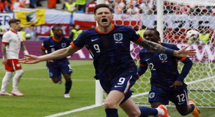 Weghorst salió al rescate de Países Bajos en el debut de la Euro 2024