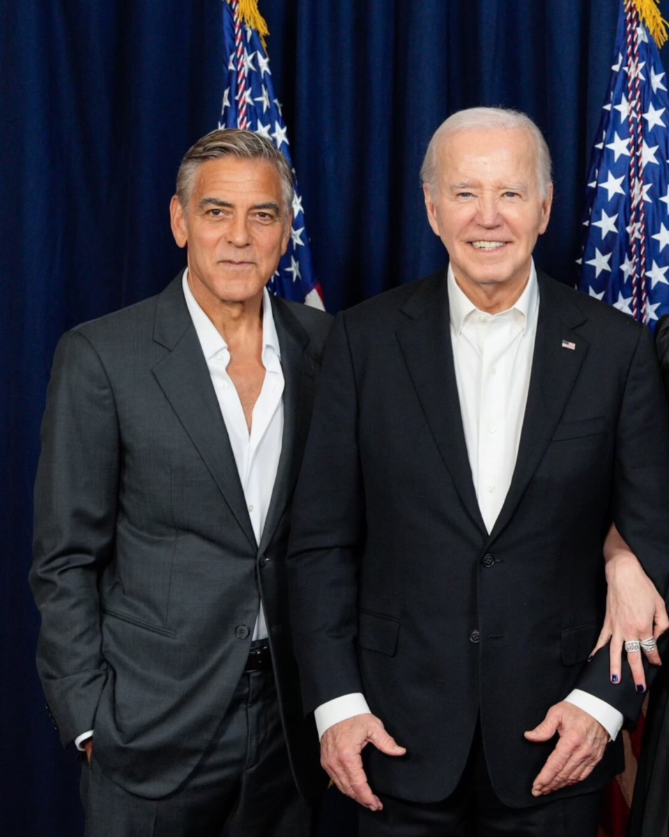 Actor George Clooney sends strong message to President Biden