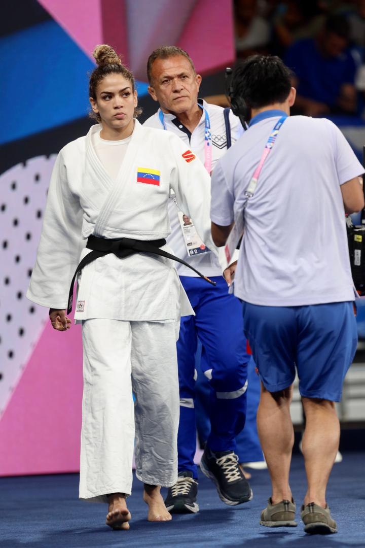 Anriquelis Barrios could not make it in her debut and said goodbye to the Olympics