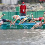 Aplazan prueba de triatlón en los Juegos Olímpicos